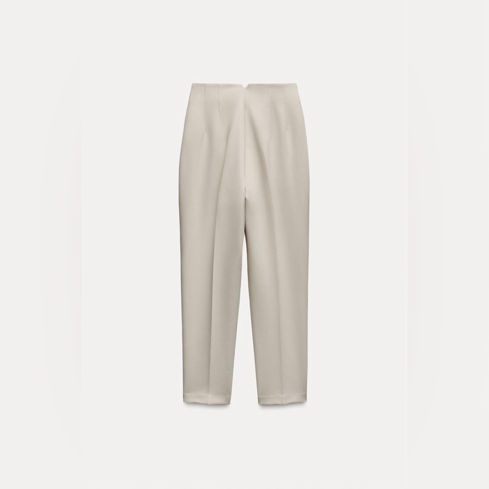 Elegant Cream Women's Pants - Picture 8 of 10